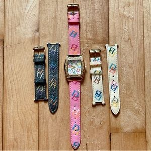 Dooney & Bourke Y2K Vintage Multi-Band Watch with NEW BATTERY